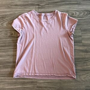 Madewell Light Purple Short Sleeve Tee 100 % Cotton Small